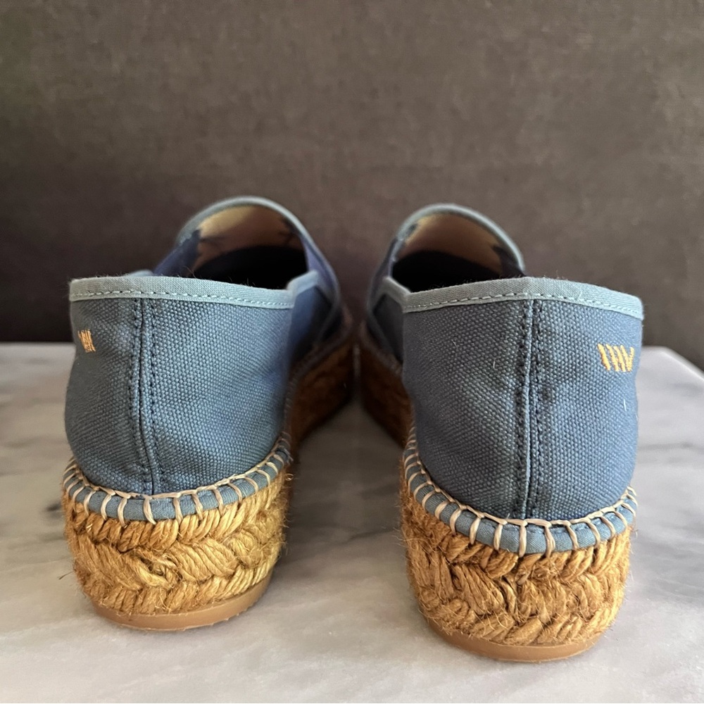 Like New Viscata Shoes Womens 39 Espadrille Blue - Picture 6 of 11